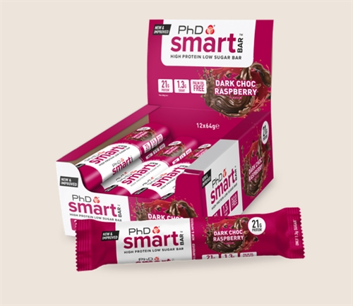 Phd Smart Bar - Proteinbar - Dark Chocolate Raspberry